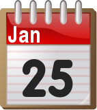 Dan za nama (25. januar)
